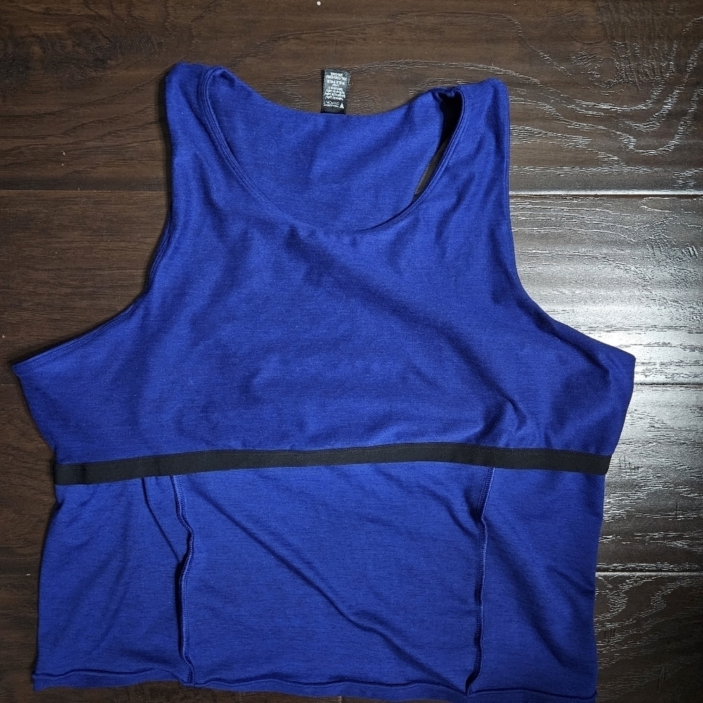 Victoria's Secret On Point Royal Blue Athletic Racerback Top Size XXL - Picture 12 of 13